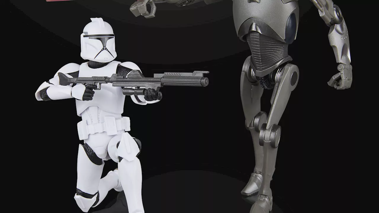 Hasbro Pulse Unveils Star Wars: The Black Series 2-Pack Featuring Phase I Clone Trooper and Super Battle Droid