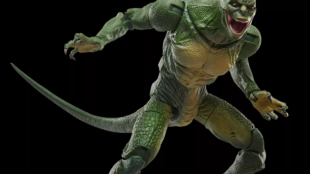 Hasbro Unveils New Marvel Legends Spider-Man: No Way Home Lizard Figure