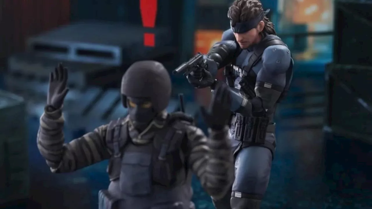 Solid Snake Returns in Updated figma From Metal Gear Solid 2