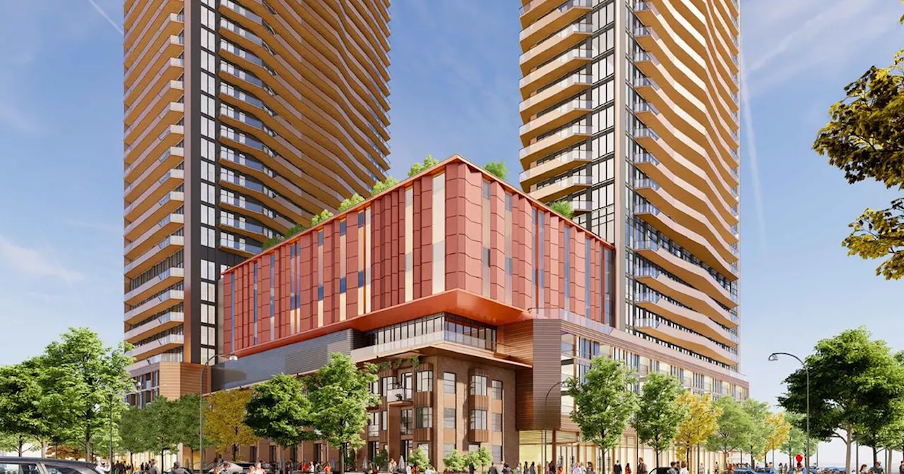 Proposed Residential Towers with Potential Production Space for Toronto's New Neighborhood