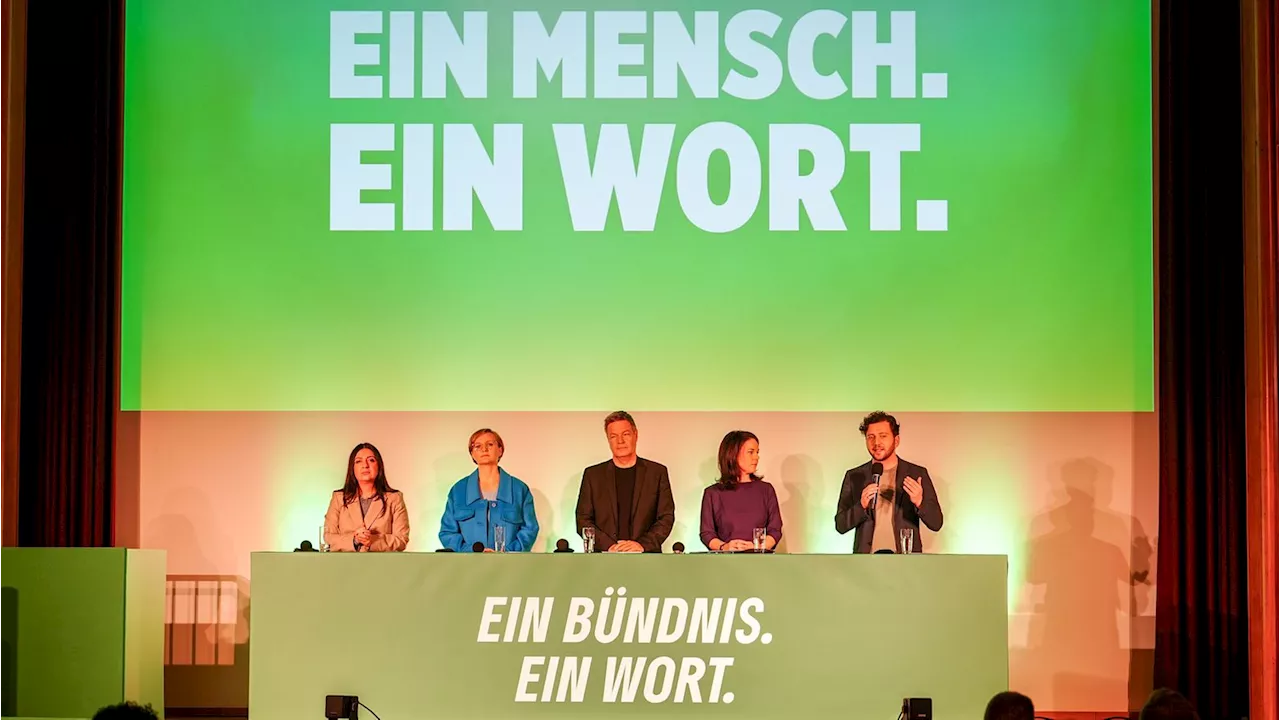 Grüne setzen auf 'lebenswirklich geerdetes' Programm mit Fokus auf Wirtschaftspolitik