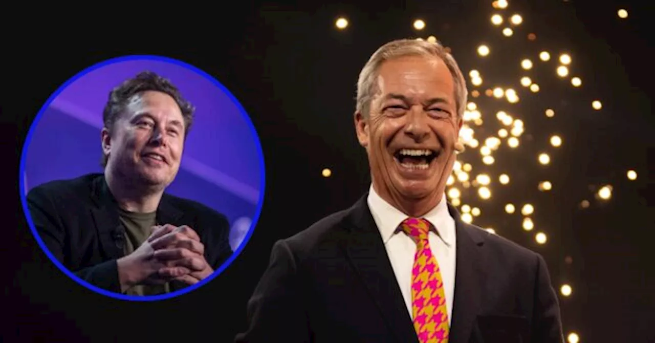 Elon Musk 'Seriously Considering' Donation to Nigel Farage's Reform UK