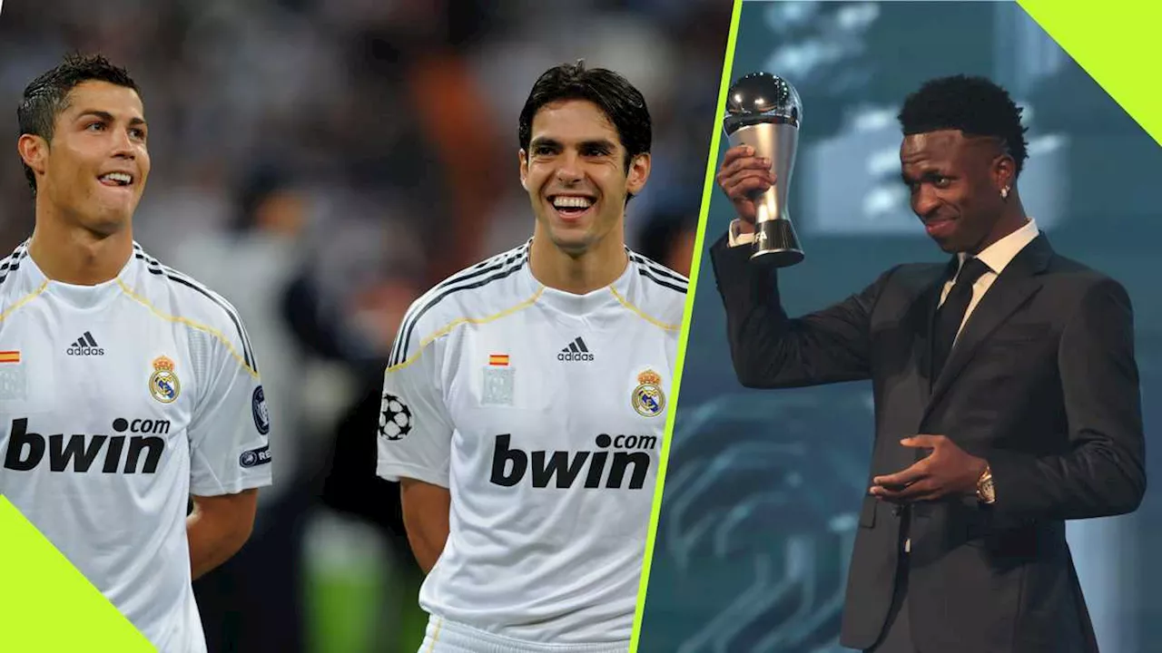 Vinicius Jr. Earns FIFA Best Men's Player Award, Kaka Congratulates Brazilian Star