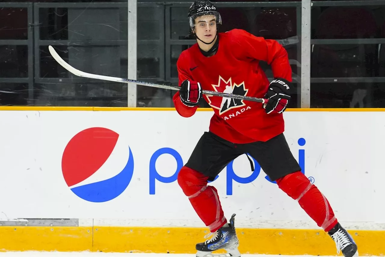 Teenage Hockey Stars Martone and Schaefer Eye World Junior Gold