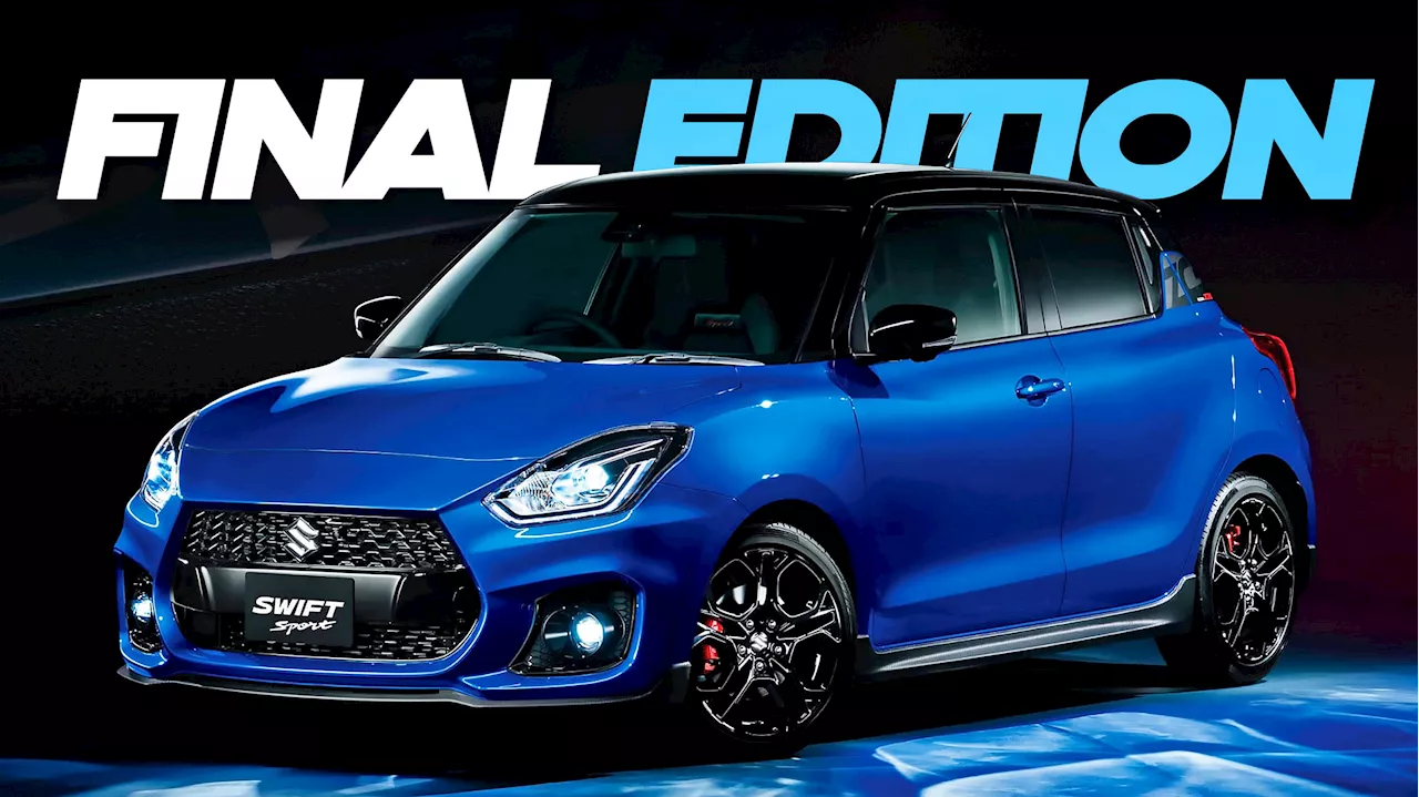 Suzuki Swift Sport ZC33S Final Edition Revealed For Japan