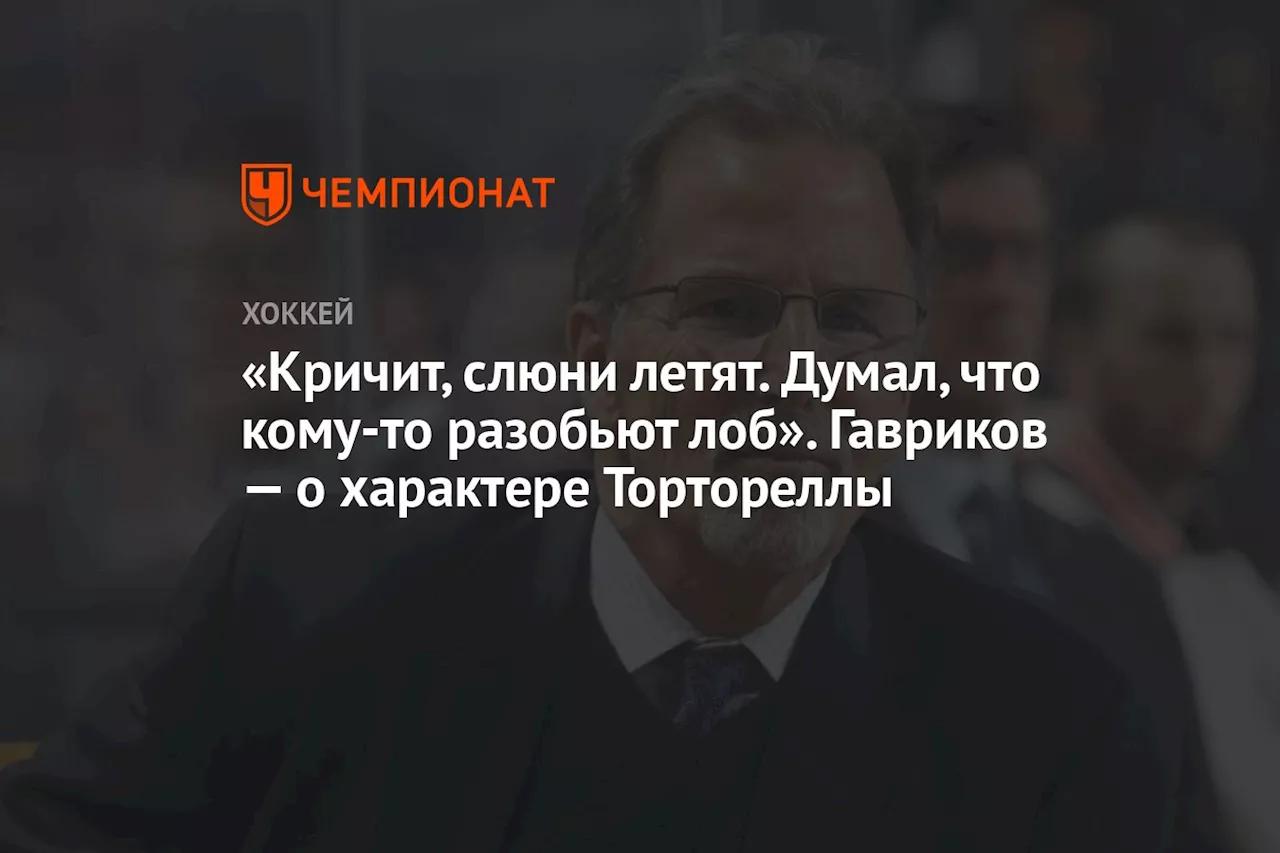 Гавриков о Тортореллу: ему нравится, когда отвечают