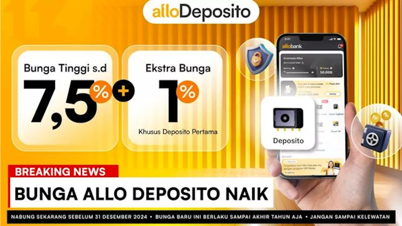 Allo Bank Berikan Promo Allo Deposito Flash Deal untuk Tahun 2025