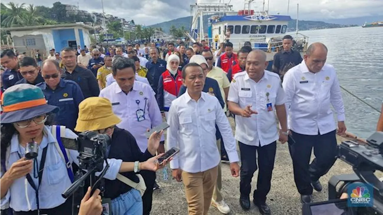 Menteri ESDM Tinjau Stok BBM Jelang Nataru di Ambon