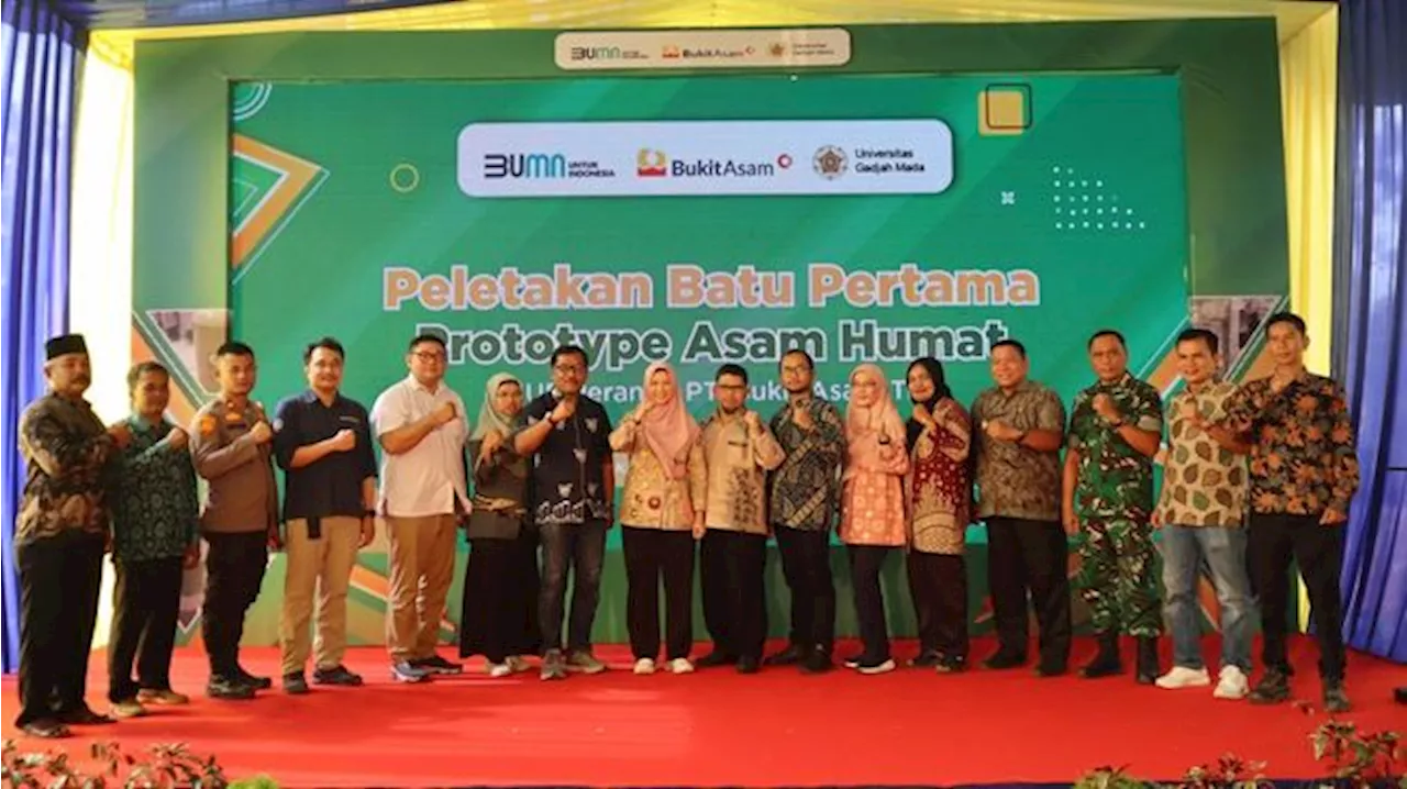 PTBA Gandeng UGM, Kembangkan Batu Bara Jadi Asam Humat