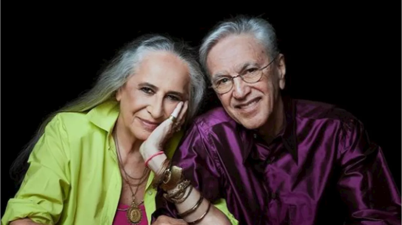 Caetano Veloso e Maria Bethânia fazem último show do ano em São Paulo