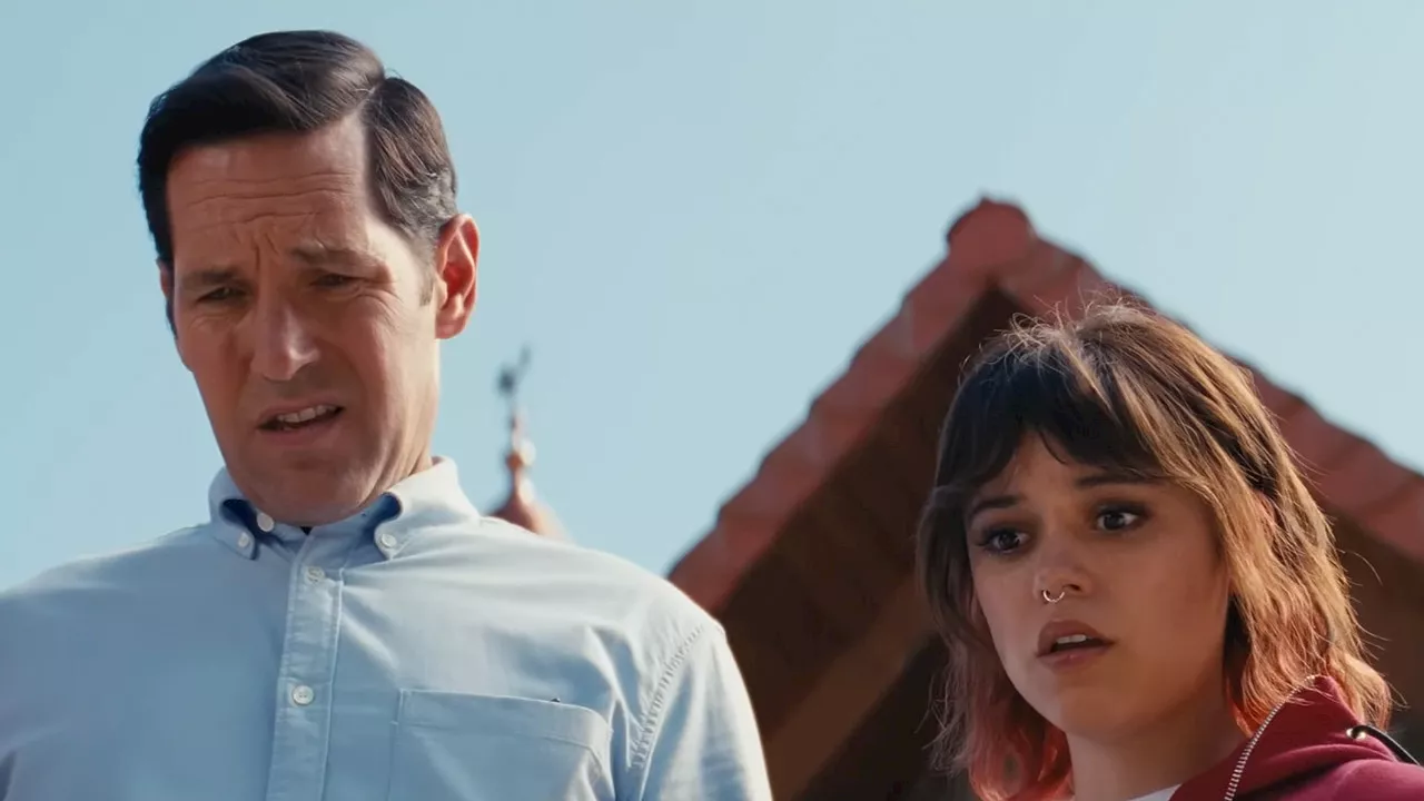 Paul Rudd e Jenna Ortega nel primo trailer ufficiale della commedia horror Death of a Unicorn