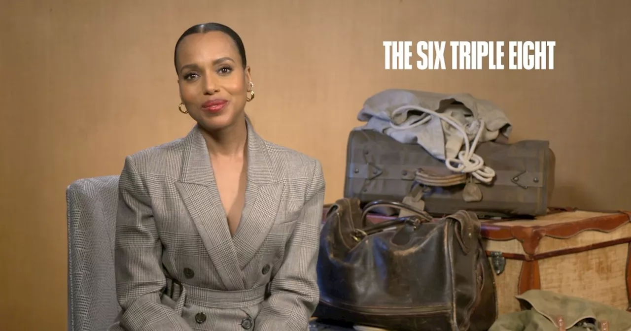 Interview: Kerry Washington Talks The Six Triple Eight, Working With Tyler Perry