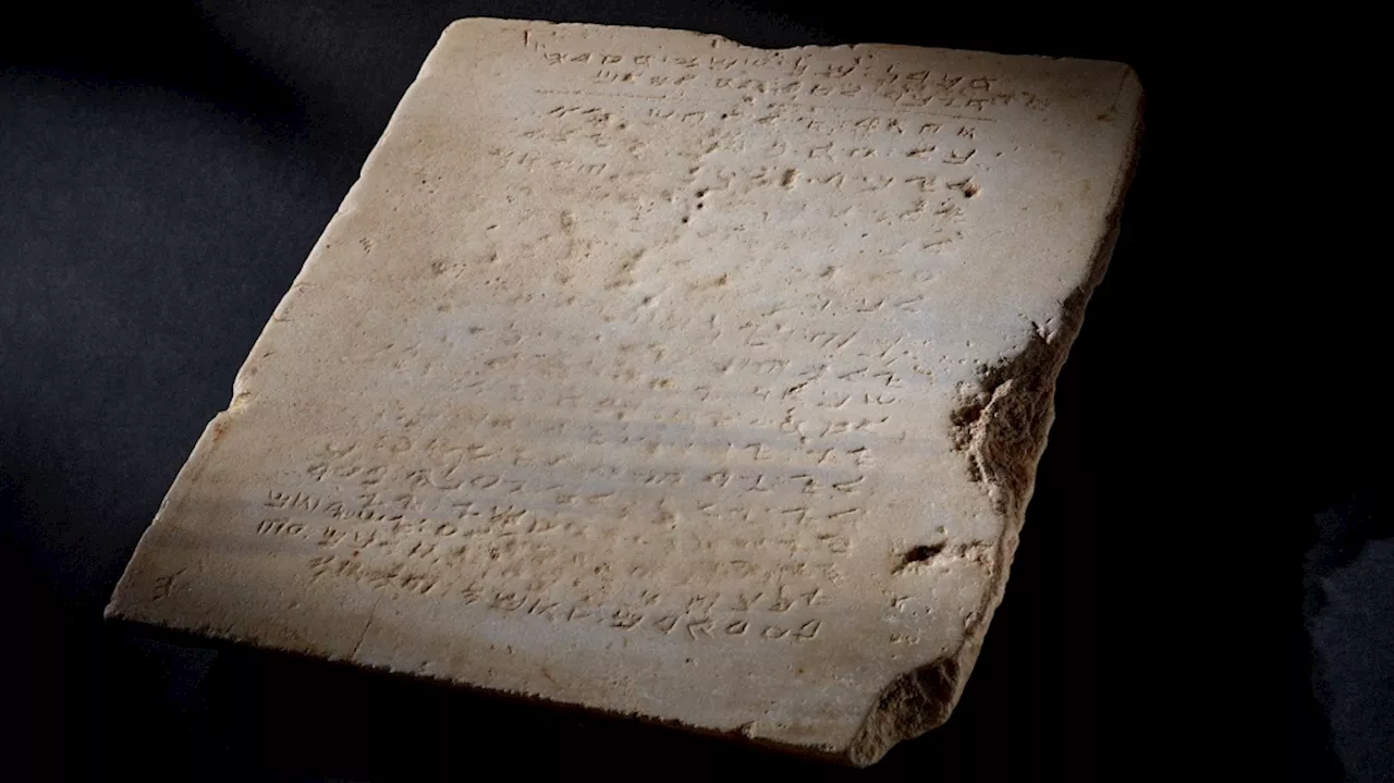 Ancient Stone Tablet of the Ten Commandments Sells for $5 Million