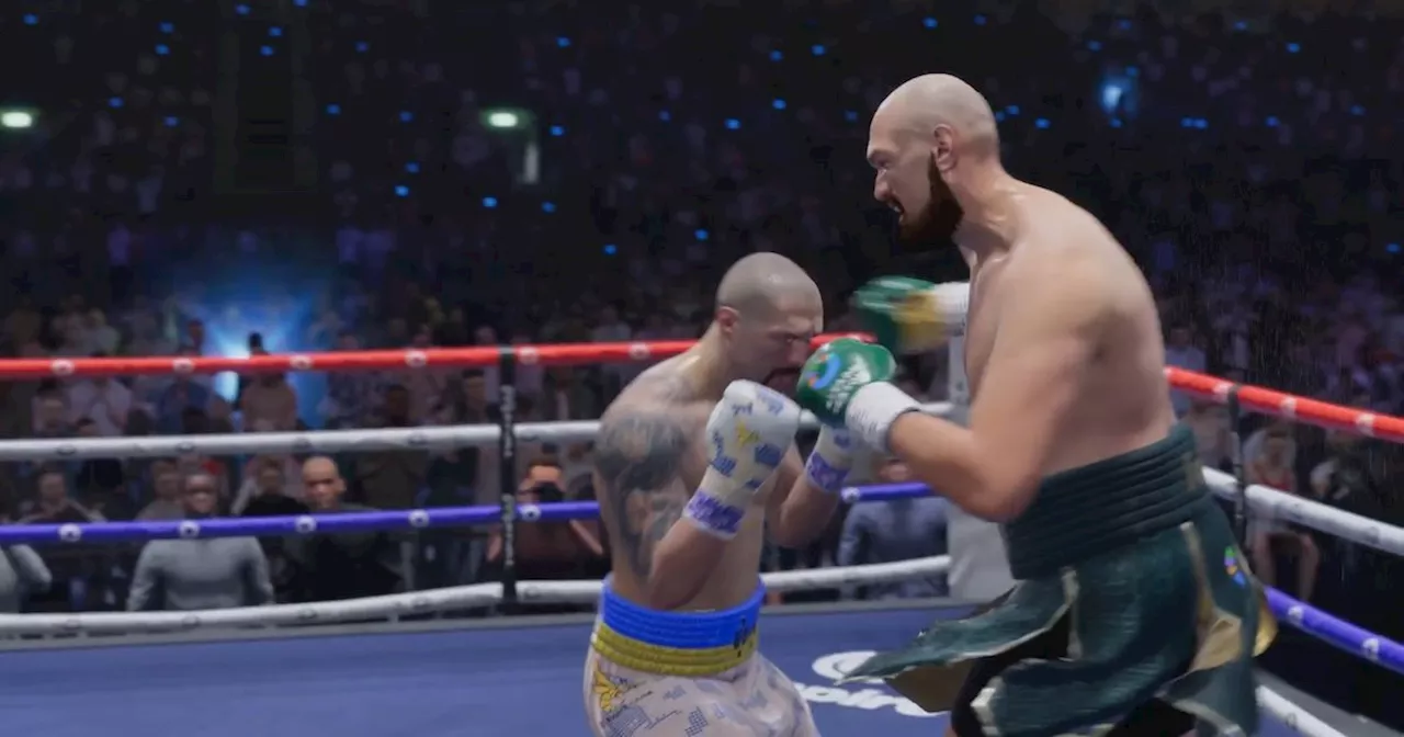 Fury to Knock Out Usyk in Fourth Round - Video Game Predicts Rematch Outcome