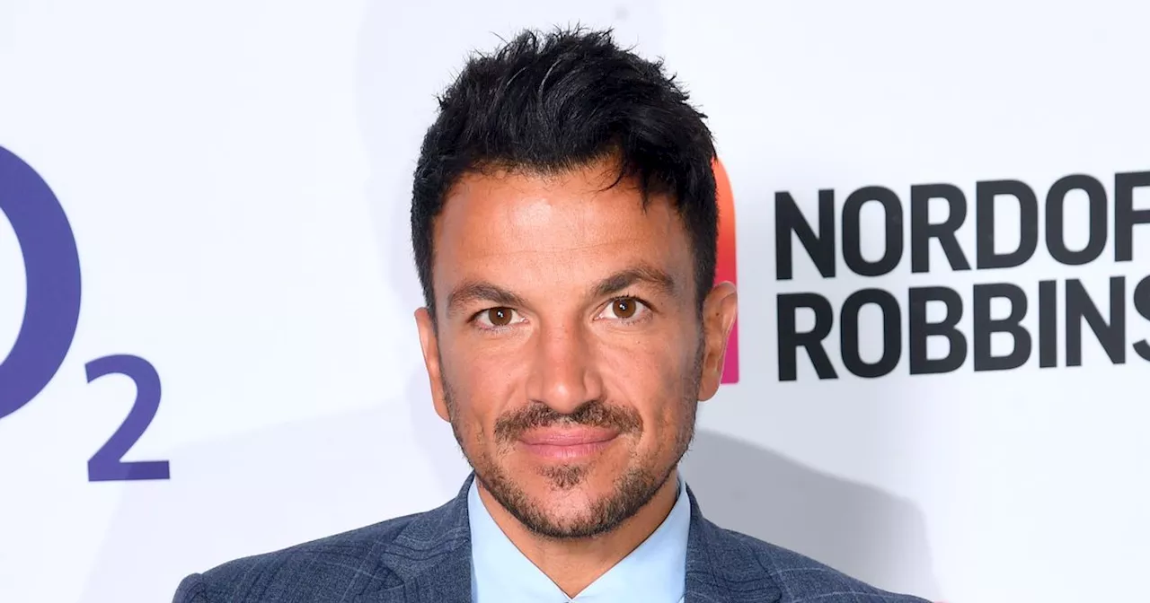 Peter Andre's witty reply to Rebekah Vardy's 'chipolata' claim