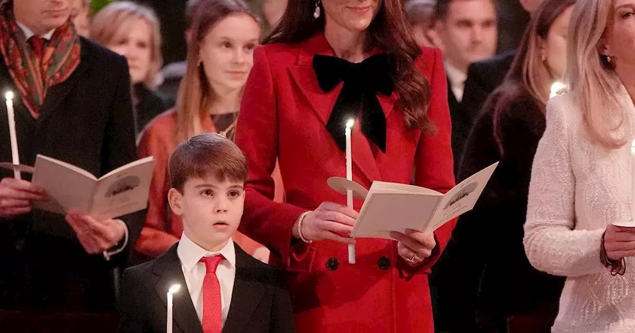 Prince Louis Breaks Royal Tradition in Full Suit at Christmas Carol Service