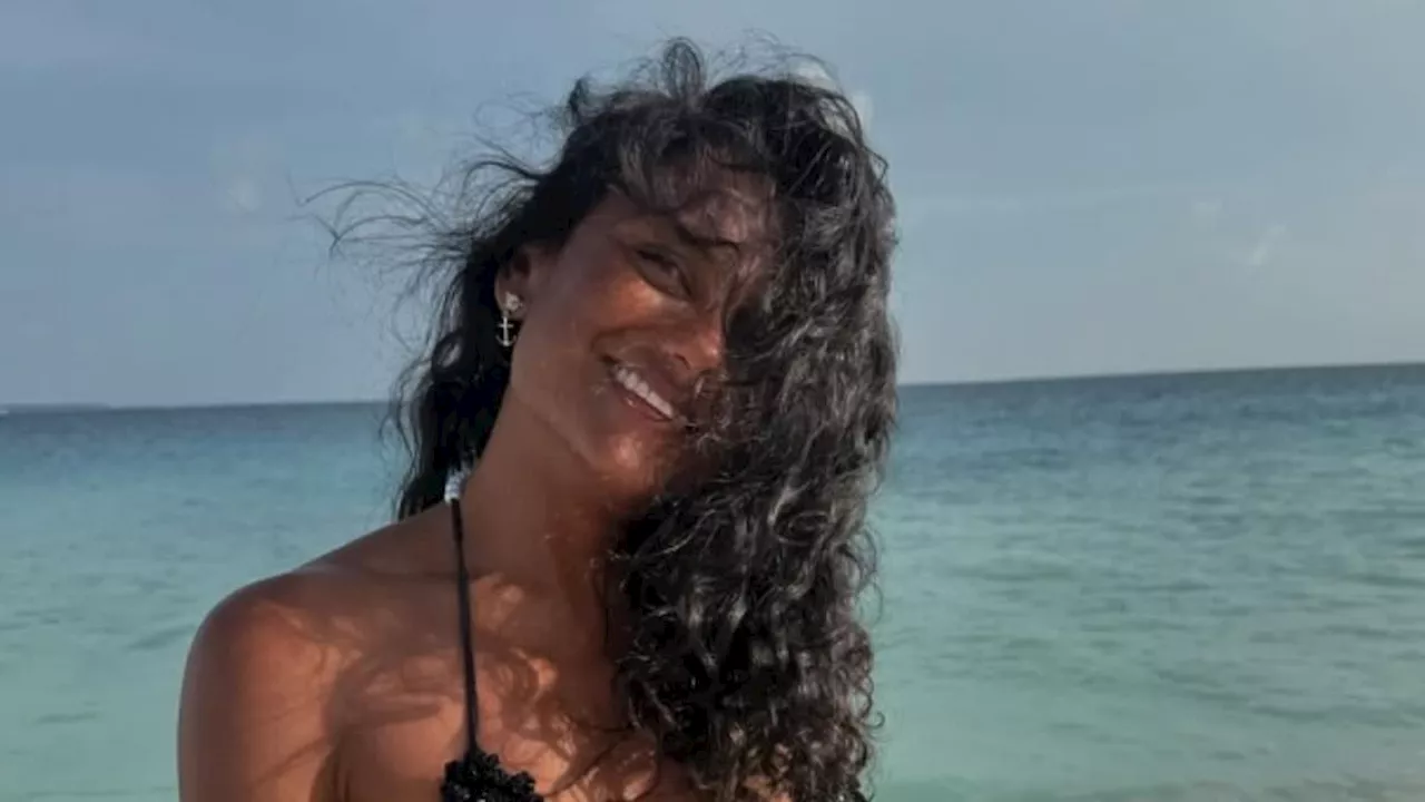 Simone Ashley Enjoyes Maldives Getaway