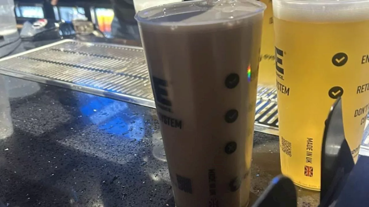 Guinness at Co-op Live Looks More Like Chocolate Milk