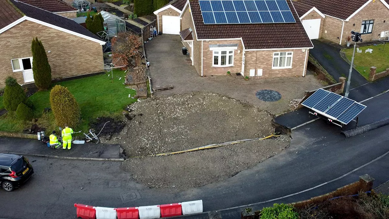 Sinkhole Swallows Love Island Star's Garden in Wales, Filled in Just Before Christmas