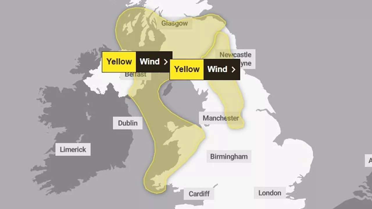 UK Braces for 60mph Winds and Travel Disruptions