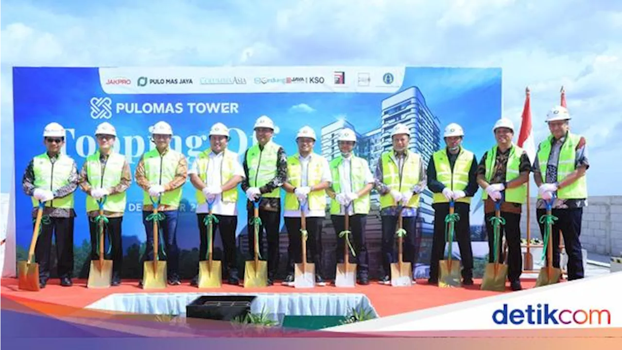 Gedung 17 Lantai di Jaktim Hampir Kelar, Ada Apartemen-Kawasan Komersil