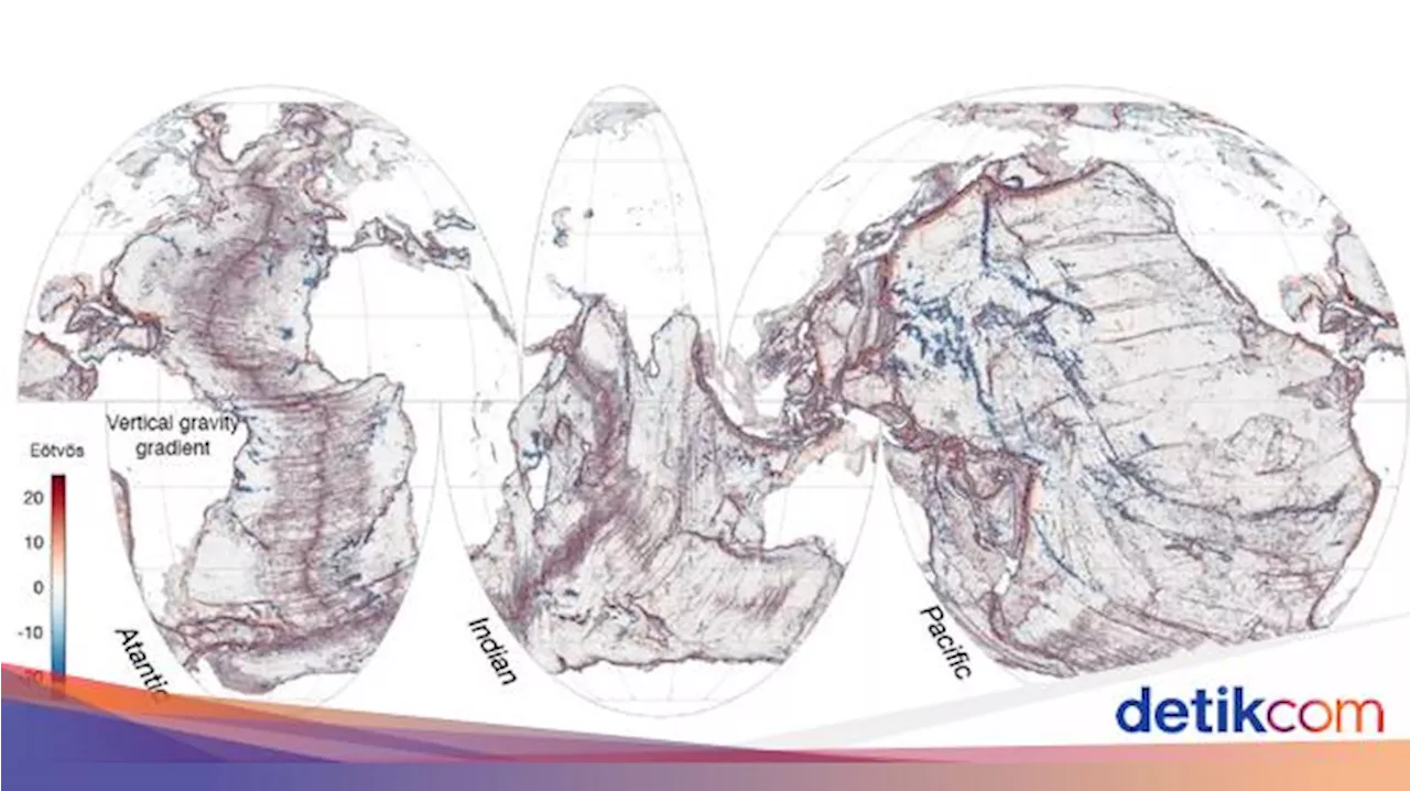 NASA Bongkar Penampakan Dasar Laut dari Satelit