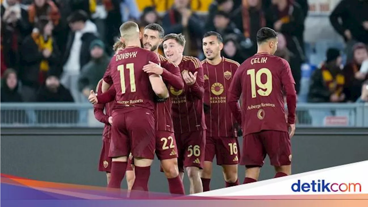 Roma Vs Sampdoria: Menang 4-1, Giallorossi Tembus 8 Besar Coppa Italia