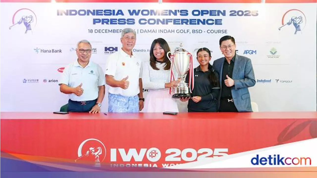 Turnamen Golf Indonesia Women's Open 2025 Mentas di Januari