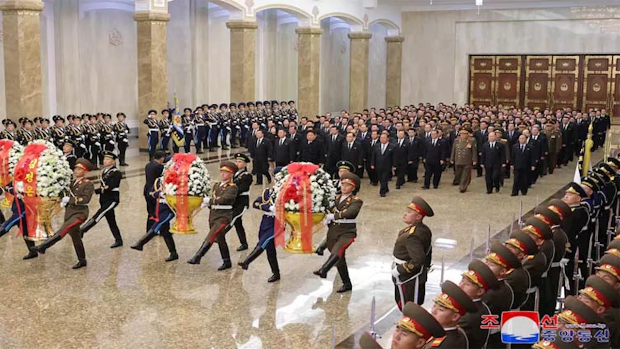 North Korea's Kim visits family tomb to pay tribute to his father