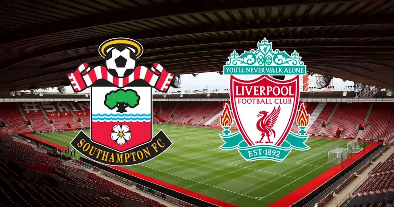 LIVE: Liverpool vs Southampton Carabao Cup Quarter-Final