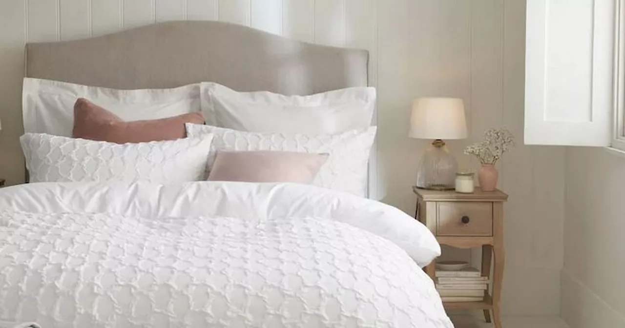 Next's White Textured Duvet Cover Set Earns Rave Reviews