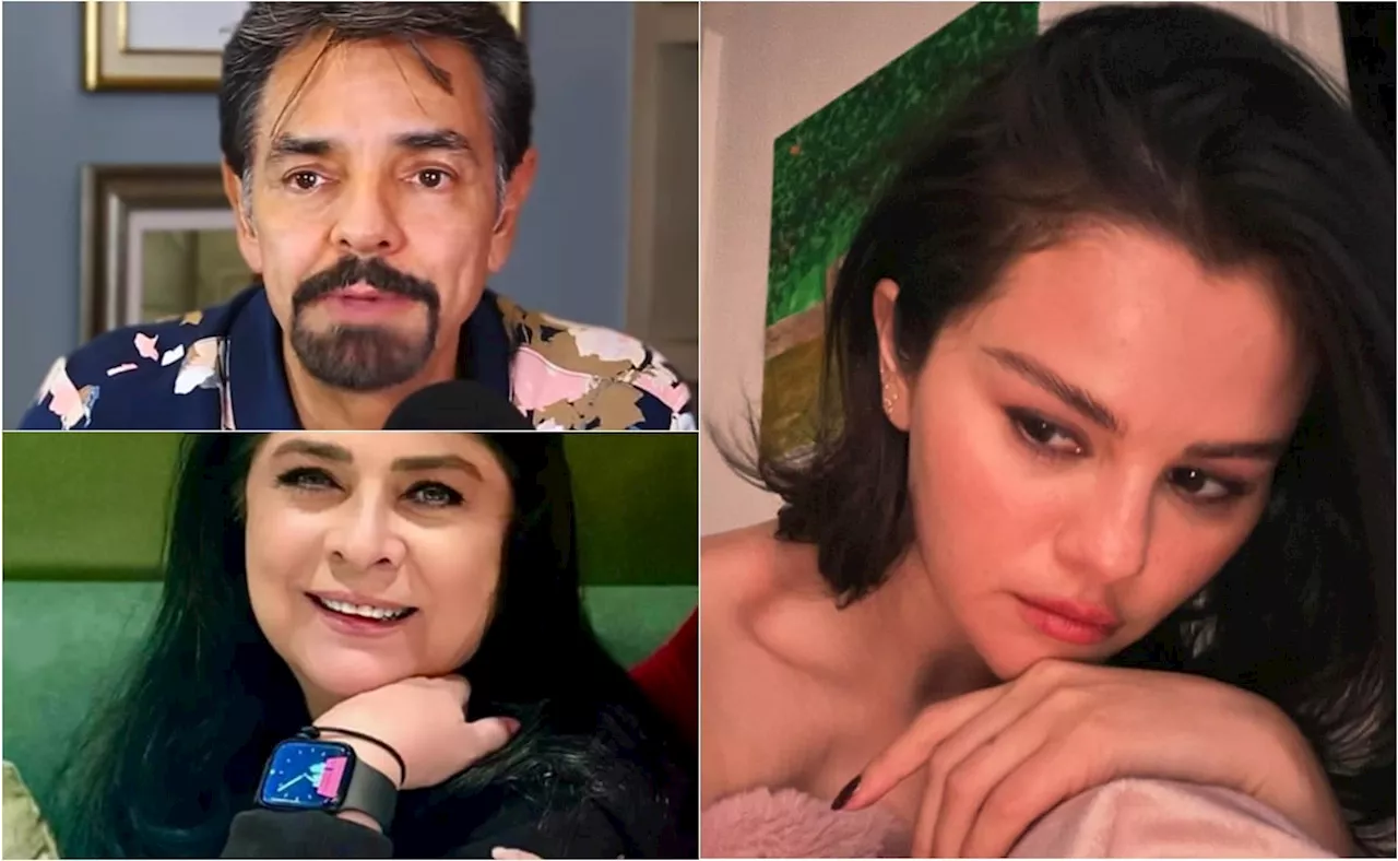 Victoria Ruffo sale en defensa de Eugenio Derbez, por comentarios sobre Selena Gómez: 'no lo veo mal'