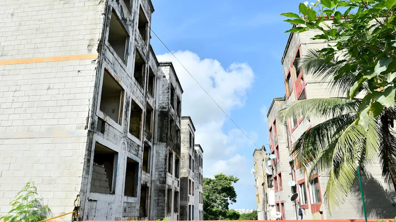 Damnificados de Campo Alegre piden “soluciones” por casas derrumbadas