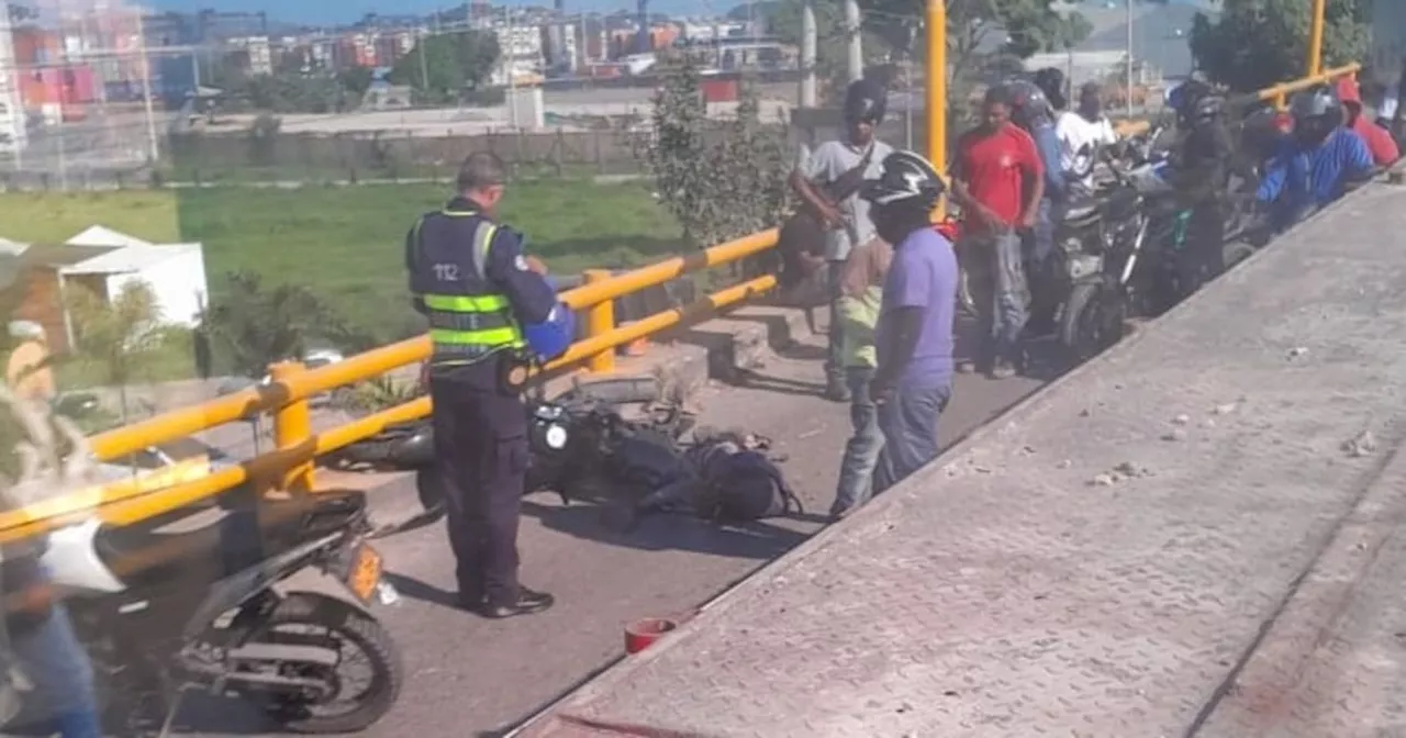 Un motociclista muere en un accidente en la vía a Mamonal