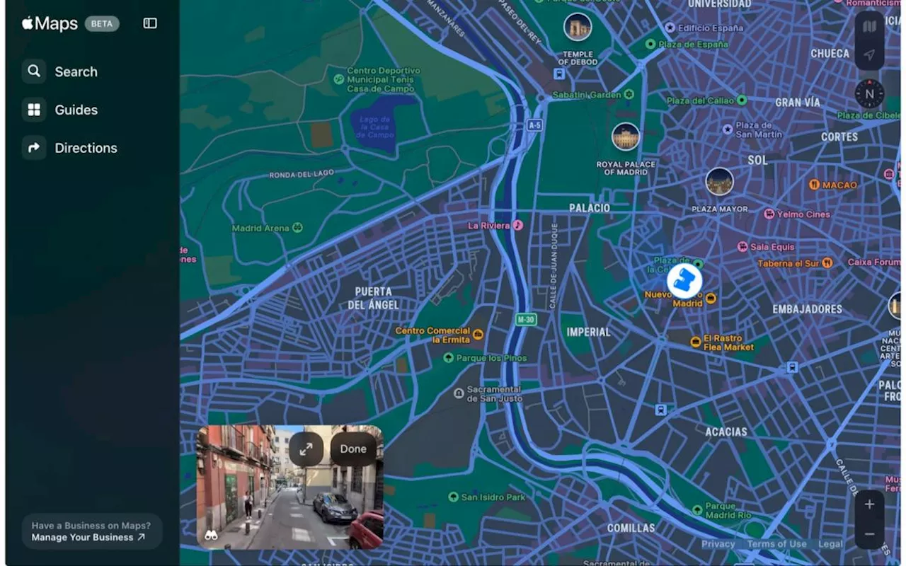 Apple Expands Look Around Feature to Web-Based Maps