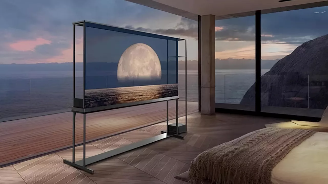 LG’s transparent OLED T television can be yours for the low low price of $60,000