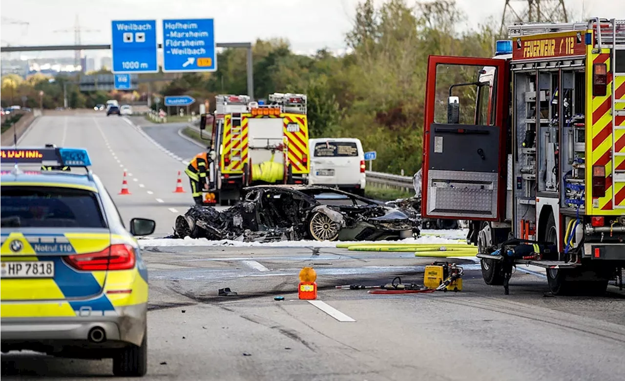 Unfall bei Köln: Trio lässt Autowrack auf der A4 stehen