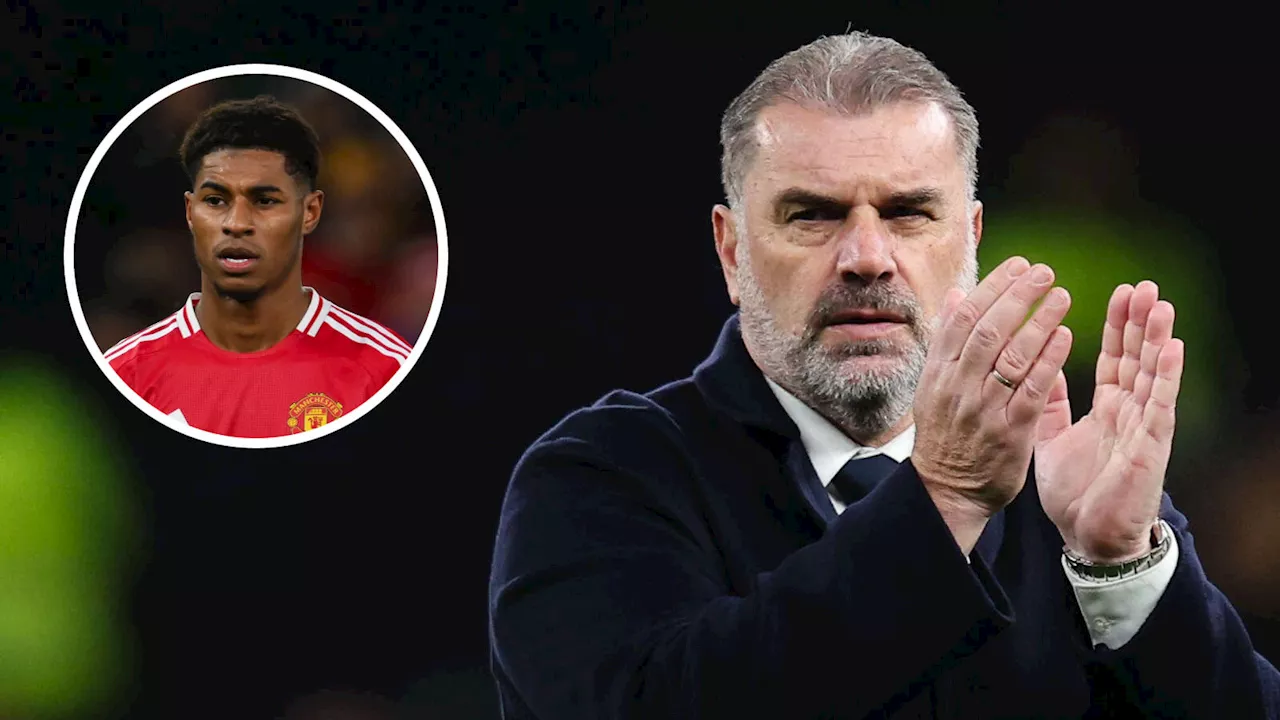 Postecoglou Insists No Interest in Rashford Amid Transfer Links