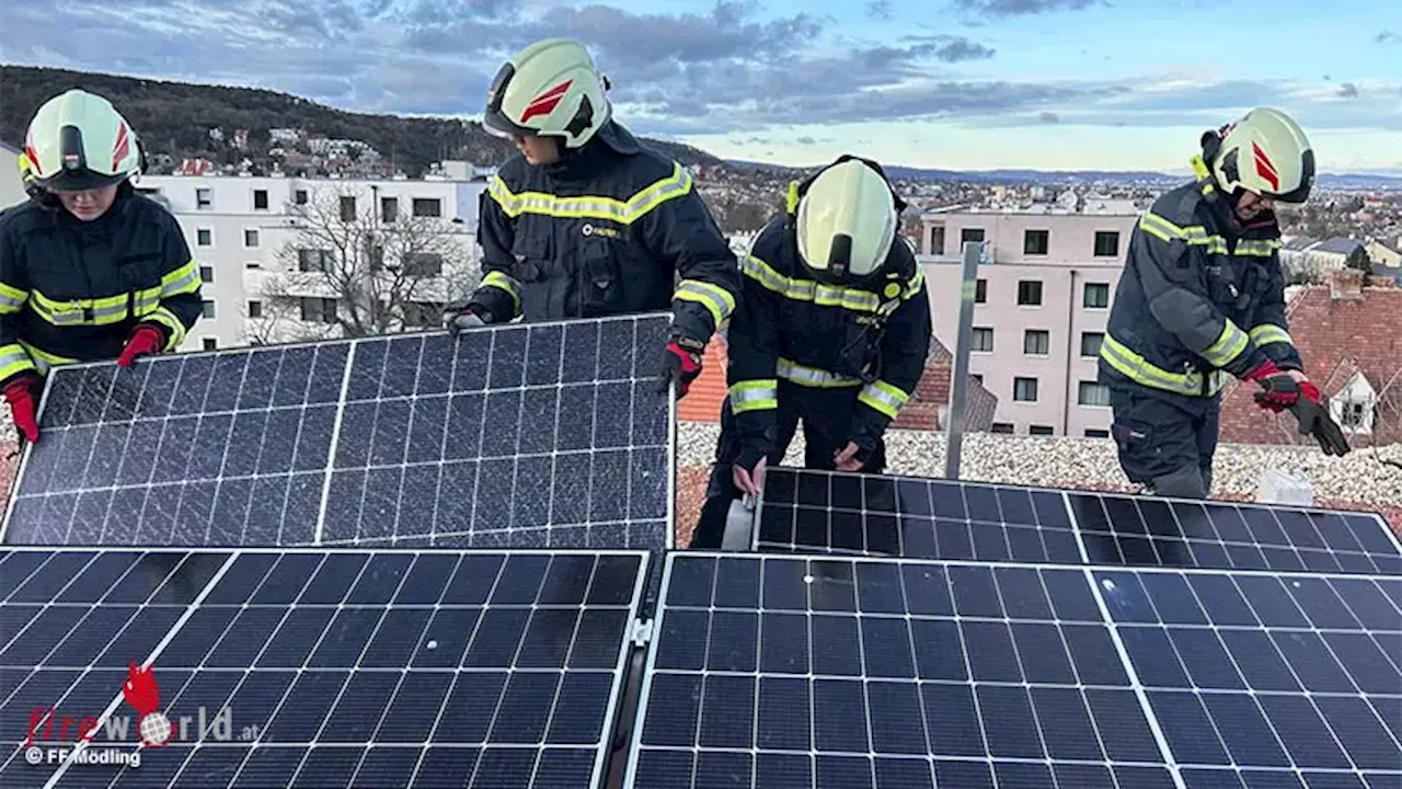 Feuerwehr Mödling im Dauereinsatz - Sturm und Brandalarme fordern Einsatzkräfte