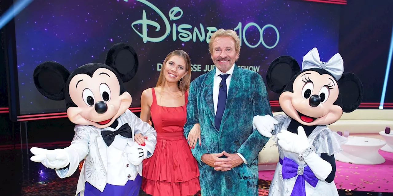 Gottschalk moderiert Disney-Jubiläumsshow