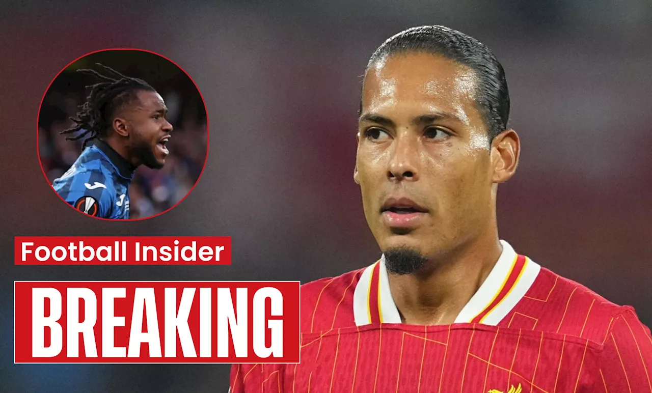 Van Dijk responds to Ademola Lookman’s message after Liverpool transfer report