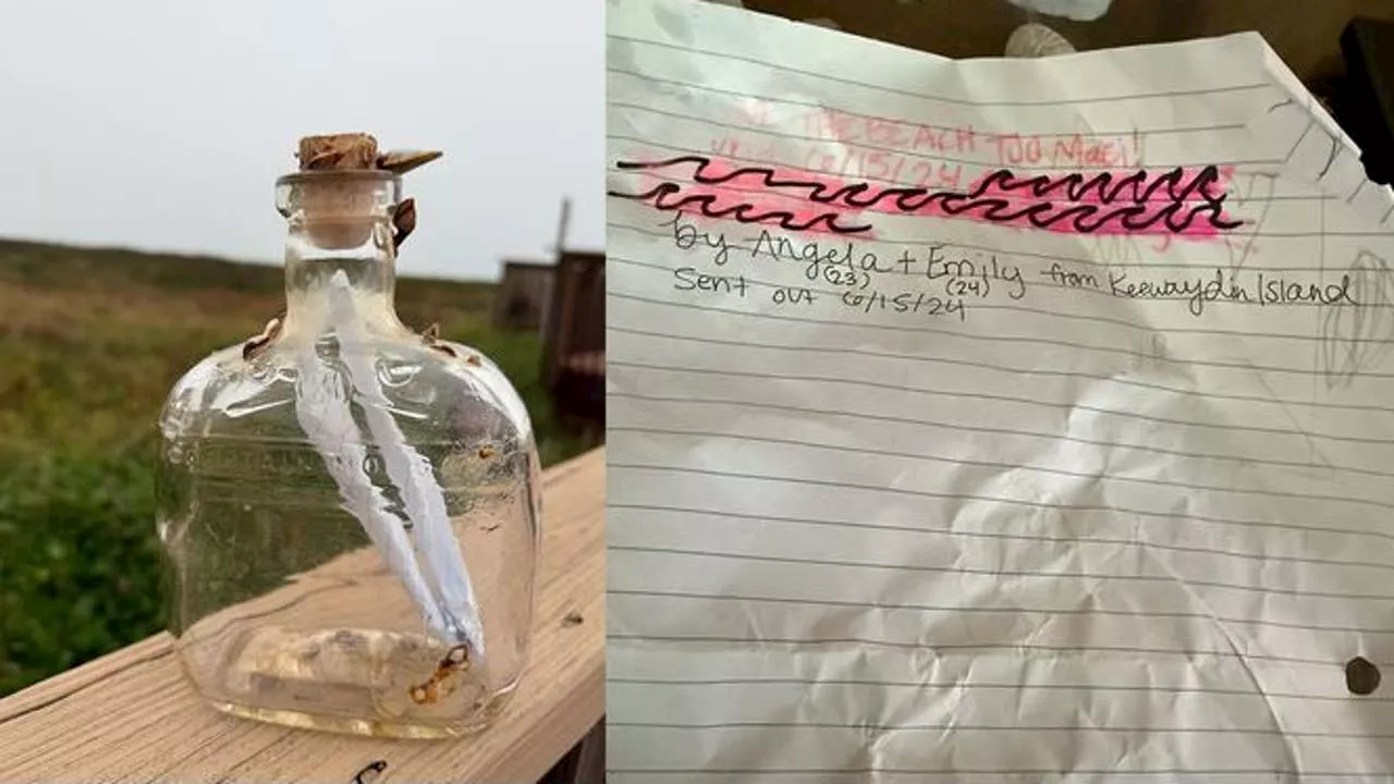 Message in a Bottle Found on South Padre Island Sparks Online Search