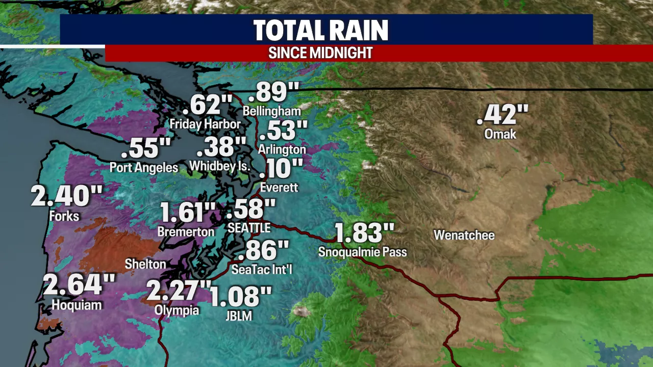 Western Washington Braces for Windy Conditions and More Rain