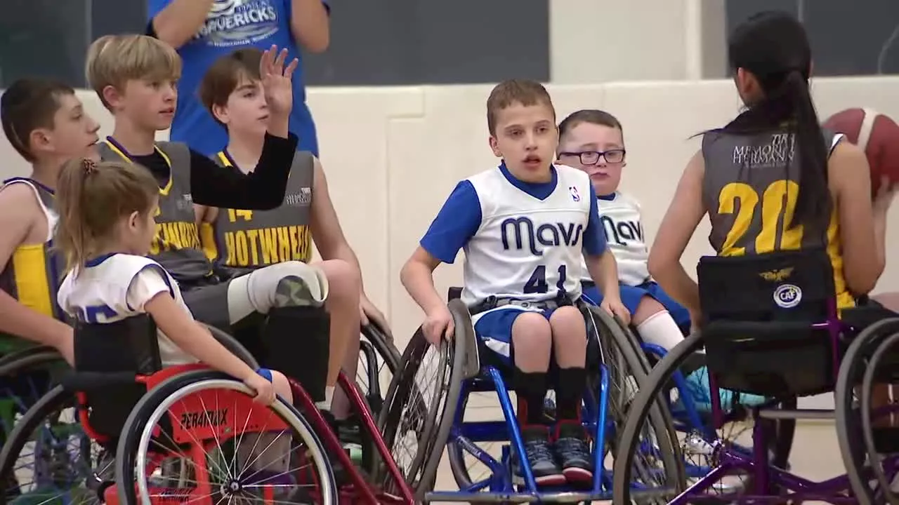 Wheelchair Basketball Tournament Inspires Young Athletes