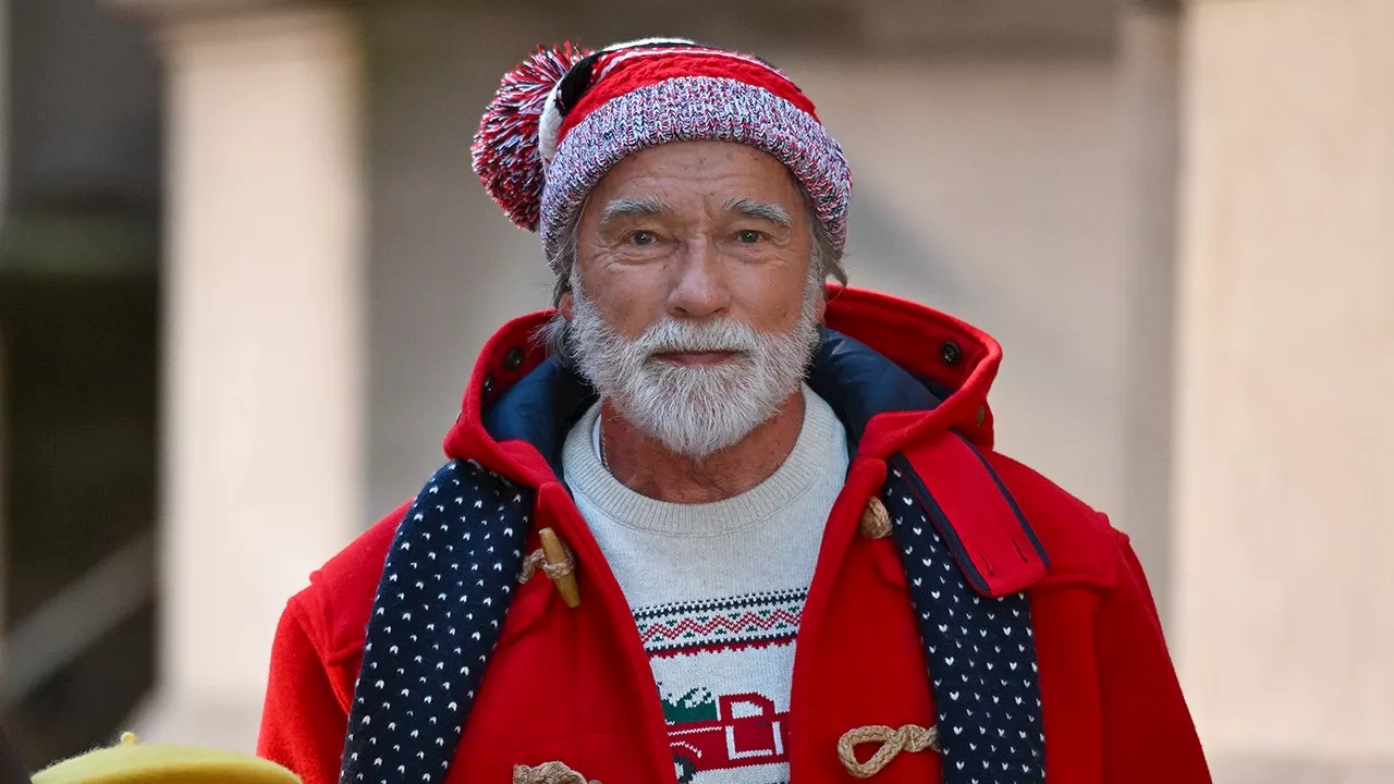 Arnold Schwarzenegger Transforms into Santa Claus for New Christmas Movie