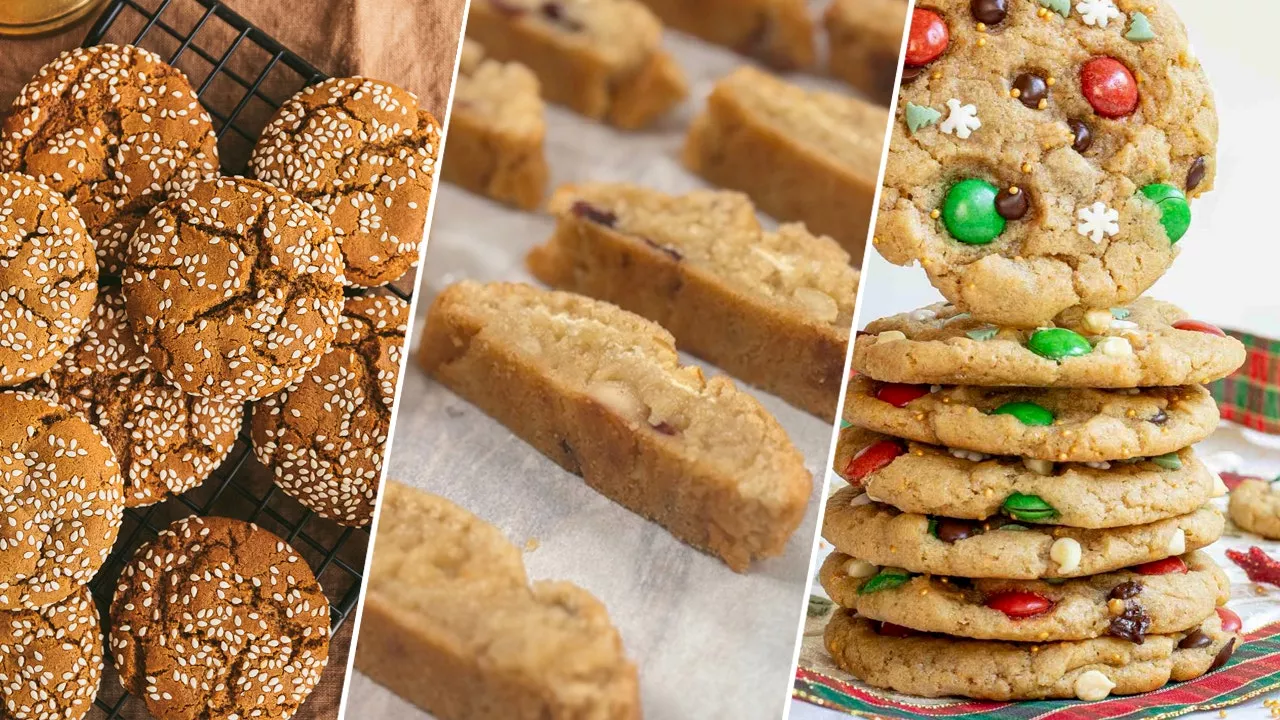 Chewy Sesame Gingersnaps: A Joy the Baker Christmas Cookie Recipe