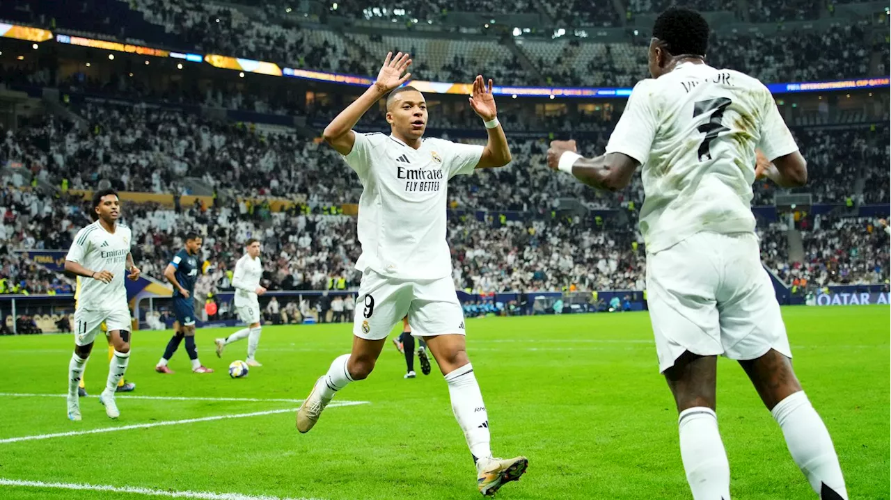 Le Real Madrid remporte la Coupe intercontinentale avec Mbappé en vedette