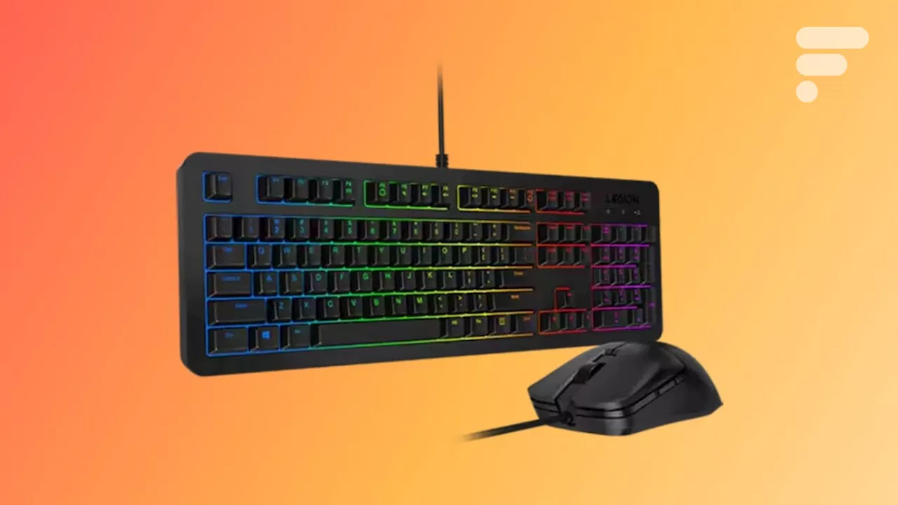 Pack Clavier/Souris Lenovo Legion KM300 à 39,99€