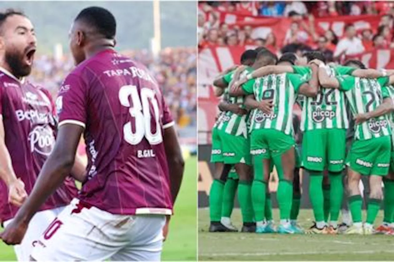 Deportes Tolima y Atlético Nacional se enfrentan en la gran final de la Liga BetPlay