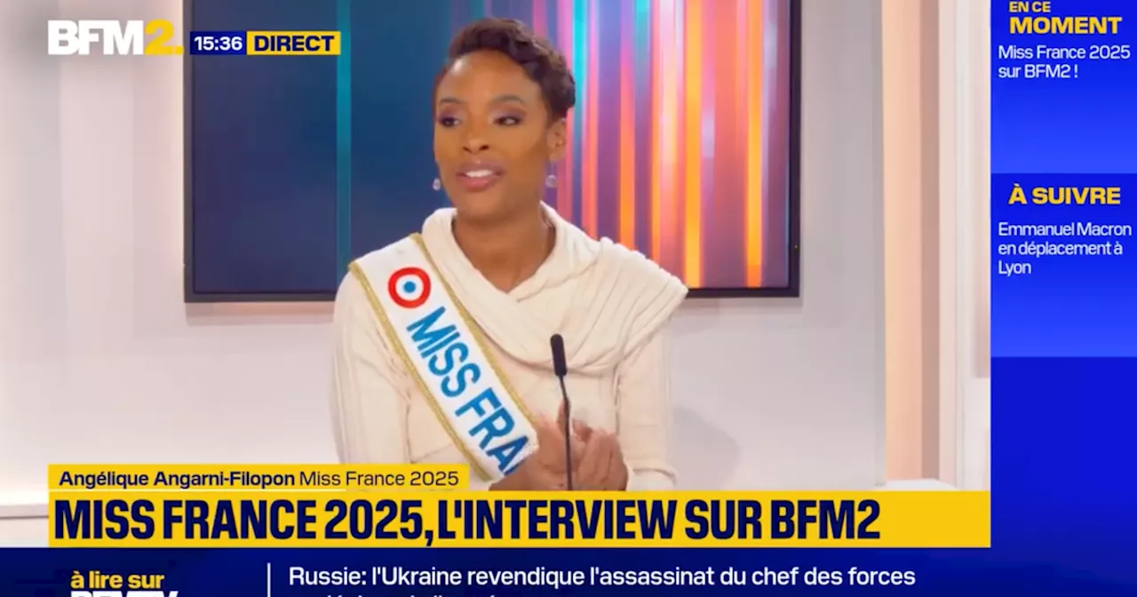 Angélique Angarni-Filopon, Miss France 2025 : Tatouages et âge, un défi relevé